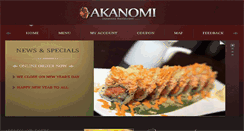 Desktop Screenshot of akanomisushi.com
